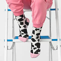 Детские носки с объемным рисунком пятен. Размер 20-22