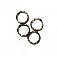 Кольца заводные metsui SPLIT RING цвет black, размер № 9, в уп. 12 шт.