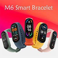 Фитнес браслет Smart Band M6 , умные смарт часы, ПУЛЬС, ДАВЛЕНИЕ