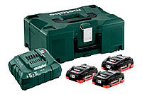 Базовый комплект Metabo LiHD 18 В 4 А*ч 3 шт + ASC 55 + Metaloc (685133000)