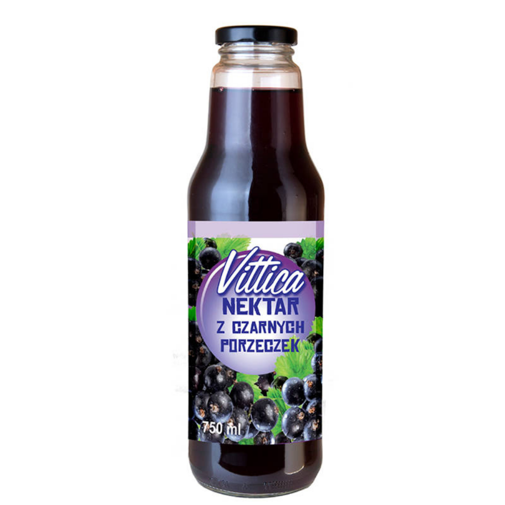 Сік Vittica Korkus Sok Nektar нектар із чорної смородини, 750 мл, 8шт/ящ
