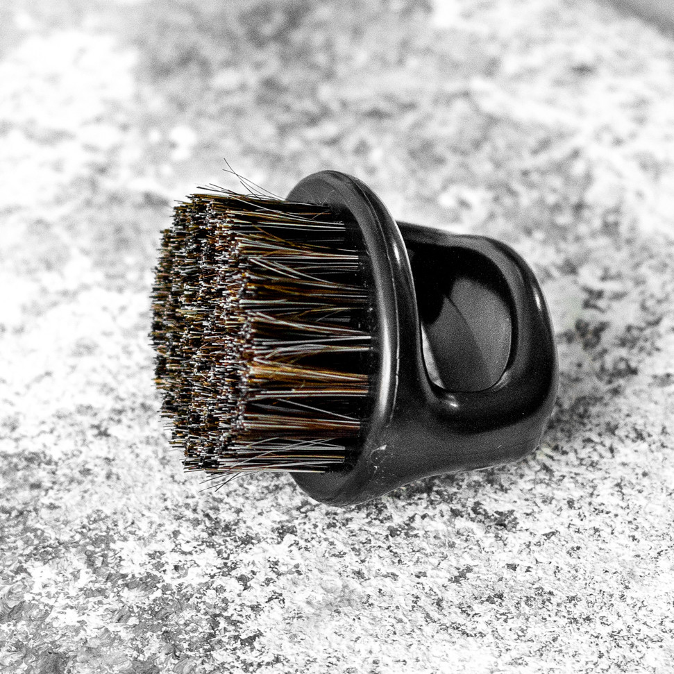 Щітка для фейду Кастет браш Knuckle fade brush round