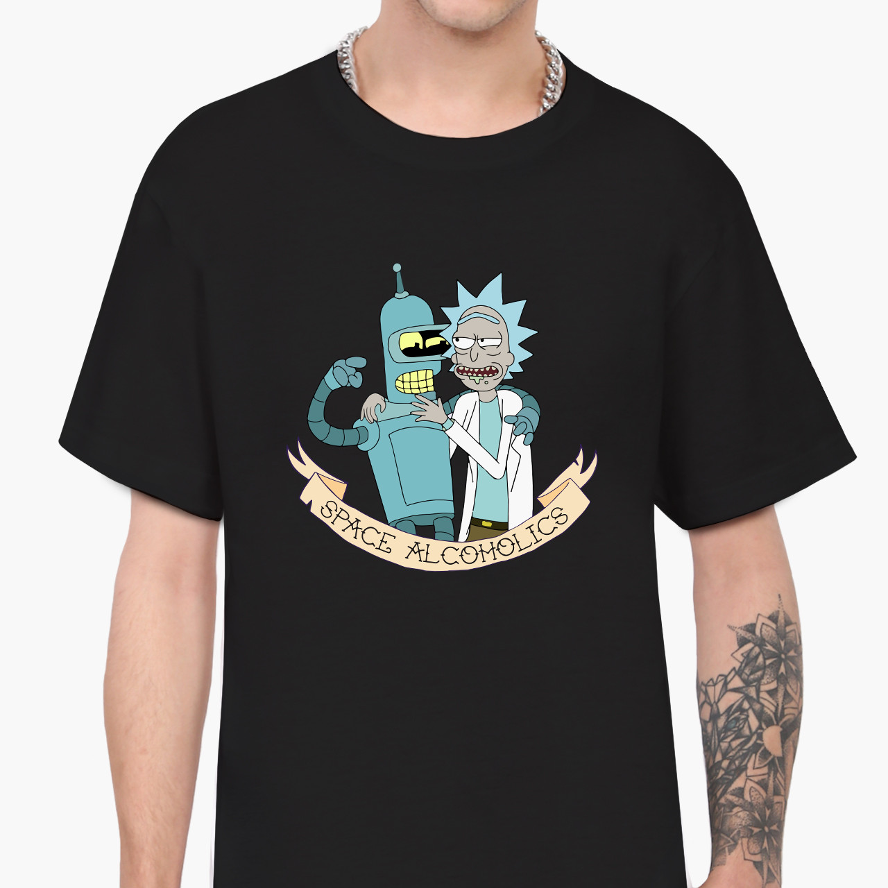 Футболка чоловіча Рік Санчез Рік і Морті (Rick Sanchez Rick and Morty)