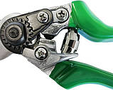 Секатор GRUNTEK FALKE 215 ММ 18 мм. (Зелений), фото 3