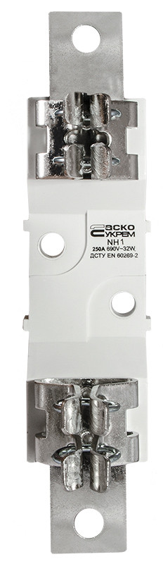Тримач запобіжників NH1  (max. 250A) білий