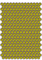 Наліпки "Знак "захисне заземлення" PE"