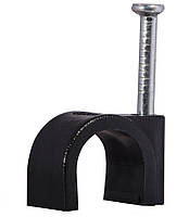 Скоба чорна CHR-10 мм кругла (100 шт.)