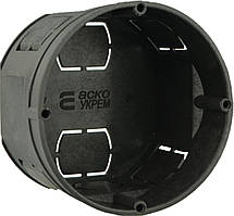 Установочна коробка ПР-100 під електророзетку d60 мм