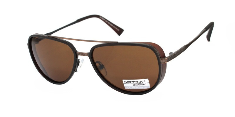 Окуляри сонцезахисні чоловічі трендові Matrix Polaroid, фото 1