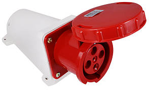 Розетка (гніздо) стаціонарна ГC 63А/4 3Р+РЕ (134)