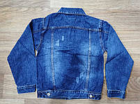 Куртка джинсова для хлопчиків оптом, H.L. Xiang, 8-16 рр., арт.3350, фото 2