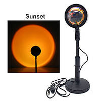 Sunset Lamp проекционный светильник закат USB светильник проектор свет рассвета атмосферная лампа для фото
