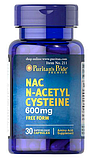 N-ацетилцистеїн Puritan's Pride NAC N-Acetyl Cysteine 30 капсули, фото 6