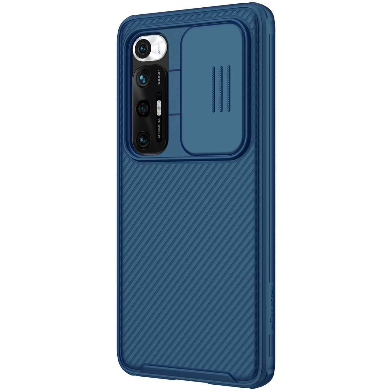 Захисний чохол Nillkin для Xiaomi Mi 10S (CamShield Pro Case) Blue з захистом камери