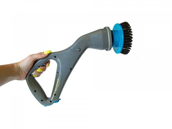 Hurricane muscle scrubber Акумуляторна електрична щітка для чищення та прибирання 3 в 1