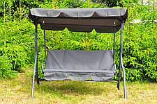 Садова 3 містна гойдалка Avko Relax Grey ARSC18601, фото 3