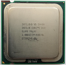 Процесор Intel Core 2 Duo E4400-2,00GHz- Б/В