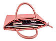 Жіноча сумка портфель для документів - Рожевий, фото 9
