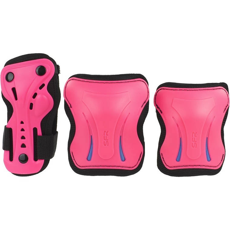 Комплект захисту SFR Essentials Jr L hot pink, фото 2