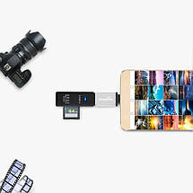 Перехідник OTG Rocketek USB - Type-C (Чорний) USB 3.0, фото 2