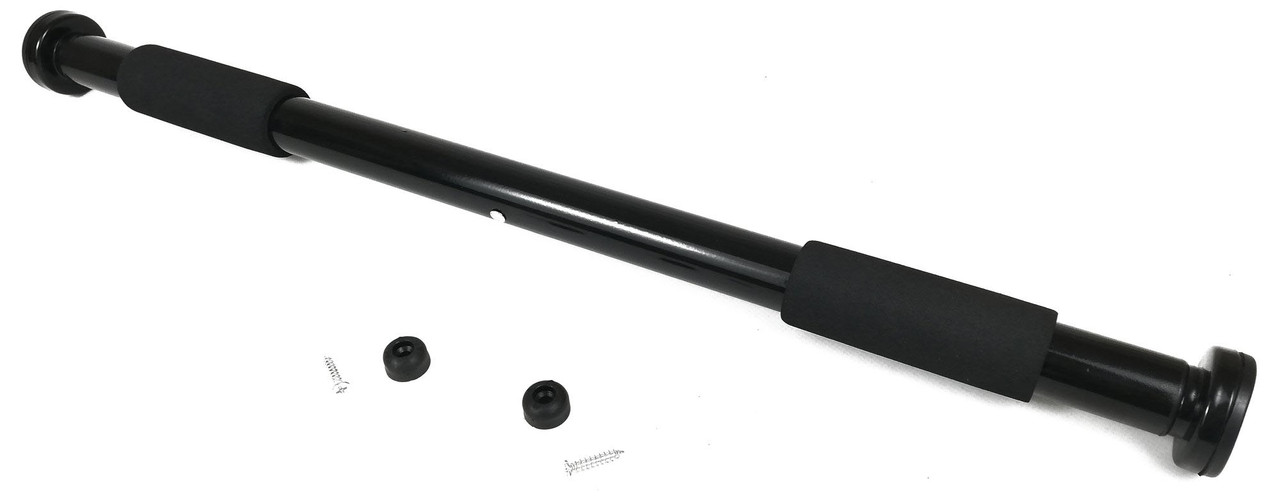 Розсувний розпірний турнік EasyFit 63-100 см чорний