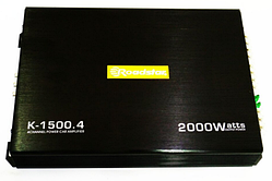K-1500.4 ROADSTAR MR455 - автомобільний підсилювач звуку 2000W