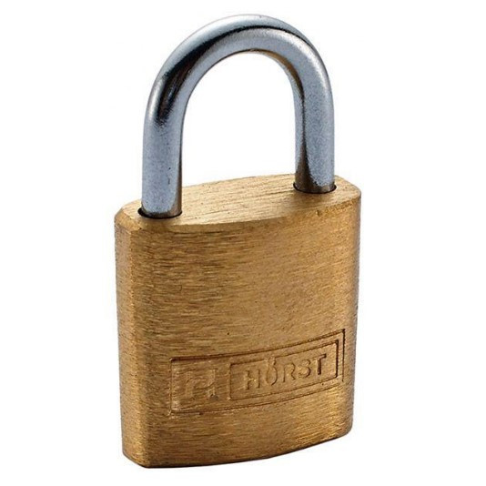 Замок навісний HORST HR-B1-40E латунь 40мм (Китай)