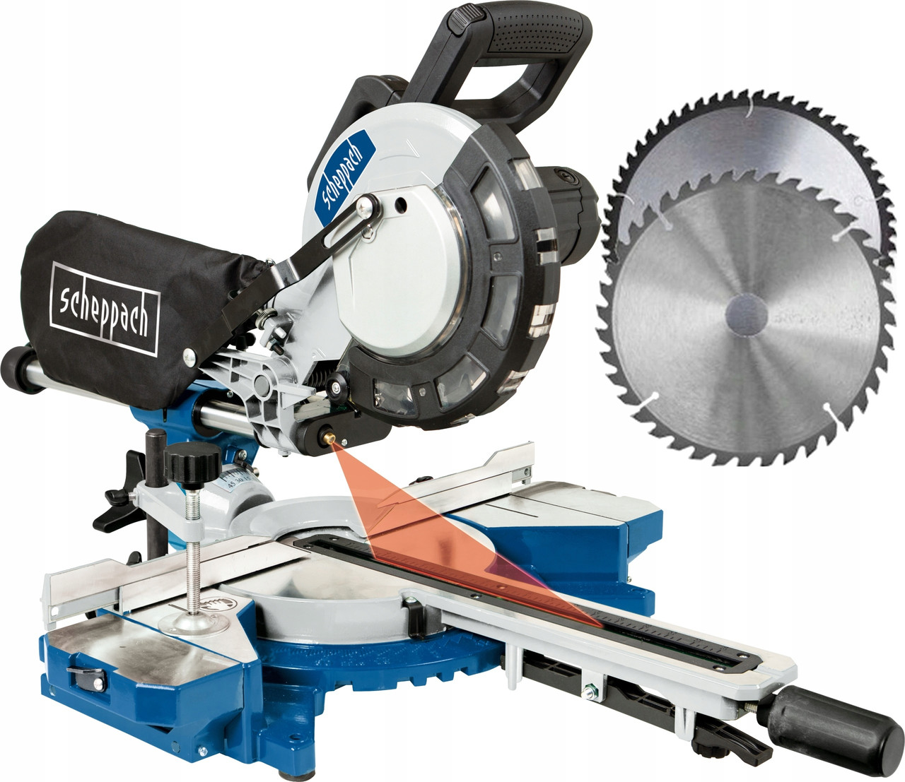 Торцювальна пила  з протяжкою  SCHEPPACH H2K4