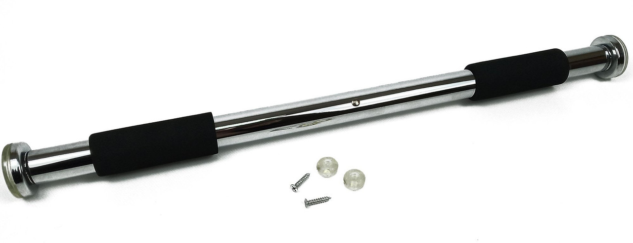 Турнік розпірний хром 63-100 см, фото 1