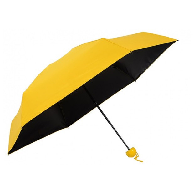 Парасолька капсула Umbrella 6752, жовтий