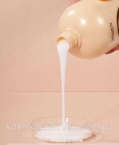 Шампунь для волос питательный VENZEN Coconut Oil To Nourish Hair с кокосовым маслом и витамином Е - фото 3 - id-p1340789662