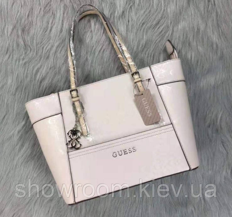 Жіноча сумка Guess (4424) пудрова