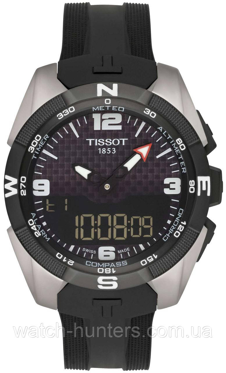 Мужские Часы Tissot T-Touch Expert Solar T091.420.47.207.01 TITANIUM ...