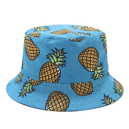 Панама Bucket Hat City-A Ананас Синя, фото 3