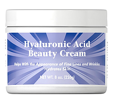 Гіалуронова кислота Puritan's Pride Hyaluronic Acid Beauty Cream 226 г