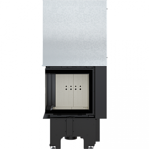 Камінна топка Kratki VN 480/480 ліва BS гільйотина (8,0 кВт), фото 2