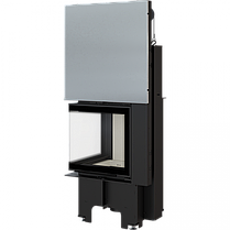 Камінна топка Kratki VN 480/480 ліва BS гільйотина (8,0 кВт), фото 3