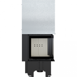 Камінна топка Kratki VN 480/480 права BS гільйотина (8,0 кВт), фото 2