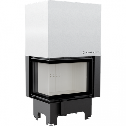 Камінна топка Kratki VN 700/480 ліва BS гільйотина (12,0 кВт), фото 1