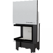 Камінна топка Kratki VN 700/480 ліва BS гільйотина (12,0 кВт), фото 3