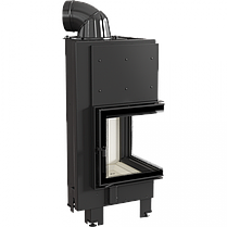 Камінна топка Kratki Kratki MBN 12 права BS гнуте скло (8,0 кВт), фото 3