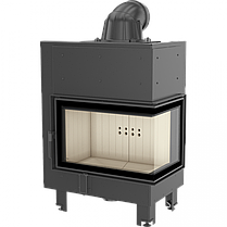 Камінна топка Kratki MBM 10 права BS гнуте скло (10,0 кВт), фото 3