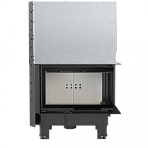 Камінна топка Kratki MBM 10 права BS гільйотина гнуте скло (10,0 кВт), фото 2