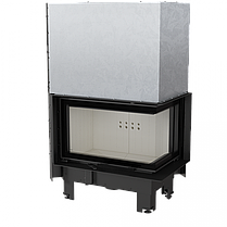 Камінна топка Kratki MBM 10 права BS гільйотина гнуте скло (10,0 кВт), фото 3