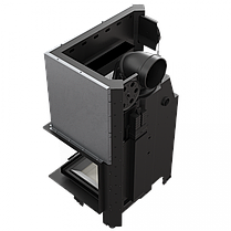 Камінна топка Kratki MBM 10 права BS гільйотина гнуте скло (10,0 кВт), фото 4