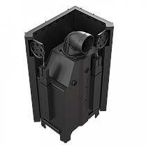 Камінна топка Kratki MBZ 13 ліва BS гільйотина гнуте скло (13,0 кВт), фото 4