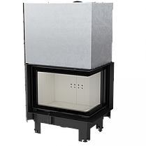 Камінна топка Kratki MBZ 13 права BS гільйотина гнуте скло (13,0 кВт), фото 3