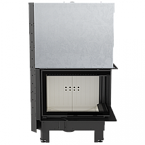 Камінна топка Kratki MBZ 13 права BS гільйотина гнуте скло (13,0 кВт), фото 2