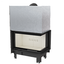 Камінна топка Kratki MBO 15 права BS гільйотина гнуте скло (15,0 кВт), фото 3