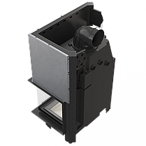 Камінна топка Kratki MBO 15 права BS гільйотина гнуте скло (15,0 кВт), фото 4